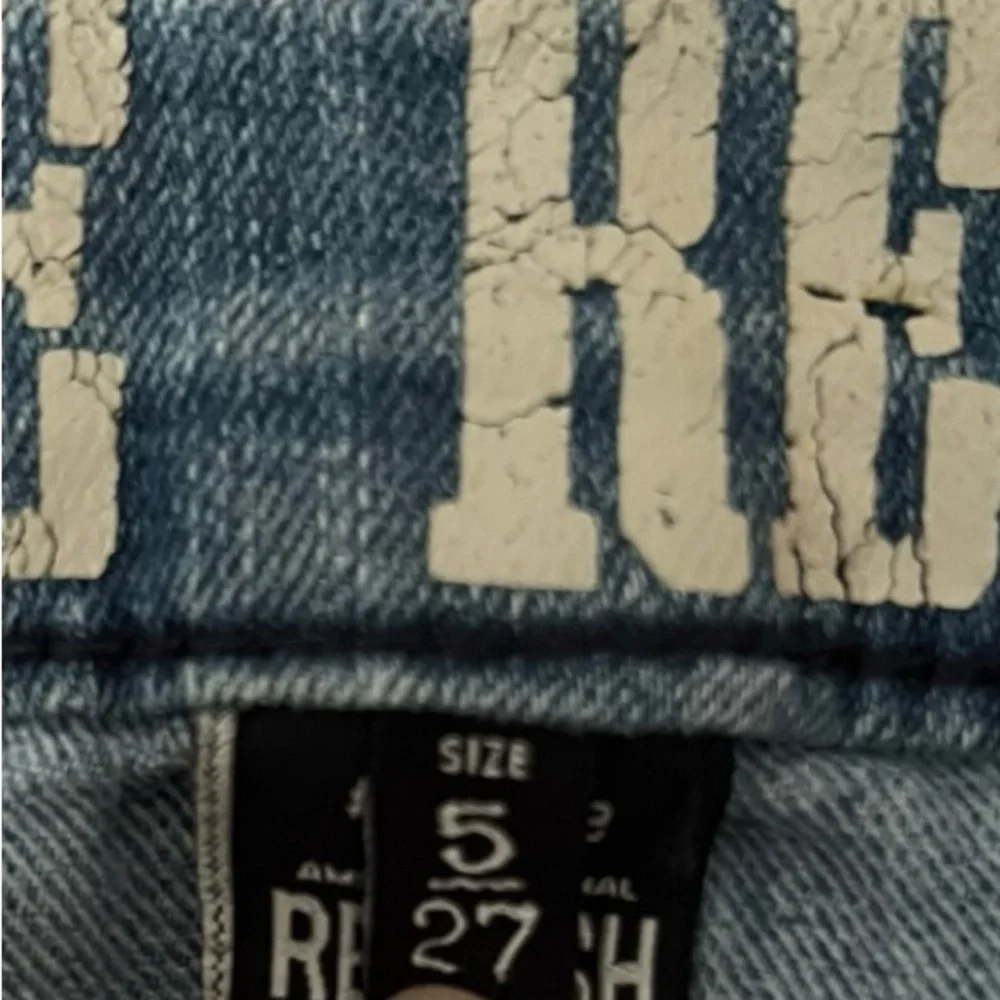 Rewash Vintage Reunion Distressed Skinny Jeans – Size 5 / 27